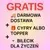 GRATIS!!! DARMOWA DOSTAWA 0,00 zł + CYFRY ALBO TOPPER + BILECIK na życzenia Kartka - bilecik zdjęcie