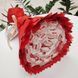 Słodki jadalny bukiet czerwony z cukierkami Raffaello (średnica 20 cm) bgs021 czerwony zdjęcie 5