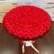 BUKIET 101 CZERWONYCH R&Oacute;Ż MYDLANYCH DLA DZIEWCZYNY KOBIETY DUŻY MEGA PREZENT NA URODZINY ROCZNICĘ ŚLUBU PREMIUM Z DOSTAWĄ FLOWER BOX mydlany kwiaty mydlane r&oacute;że bg010 czerwony i złoty zdjęcie 7